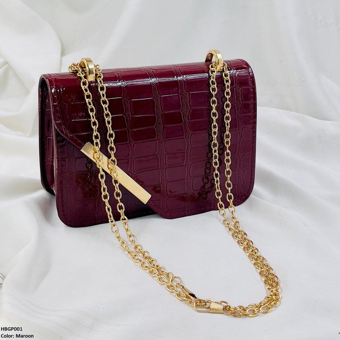 GP001 Cut Shaped Ladies Hand Bag - HBGP