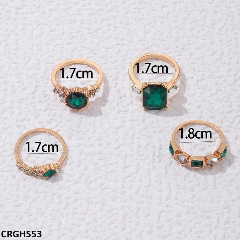 GH553 YYE 4 Midi Rings
