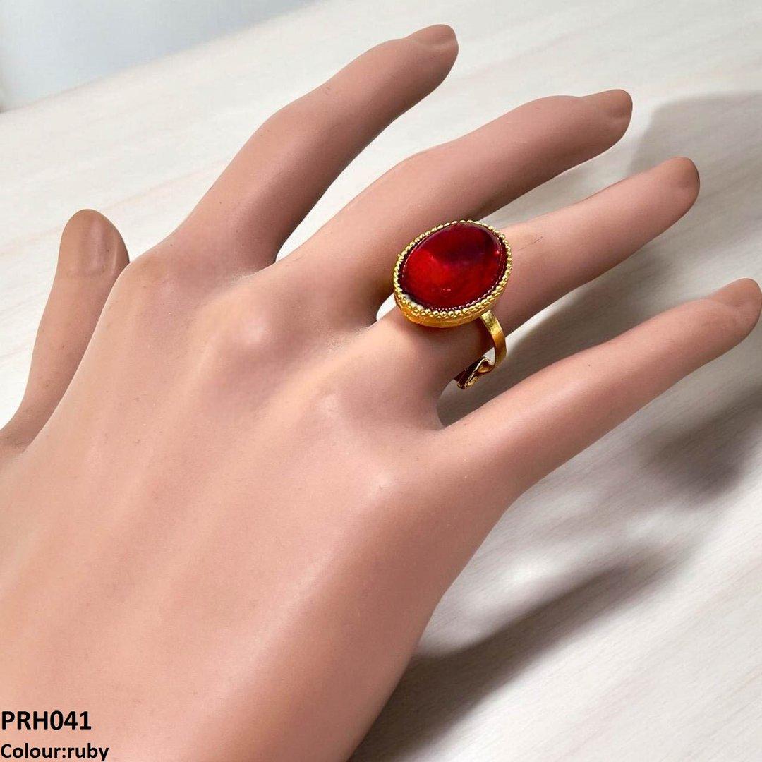 H041 FRN Oval Ring Adjustable
