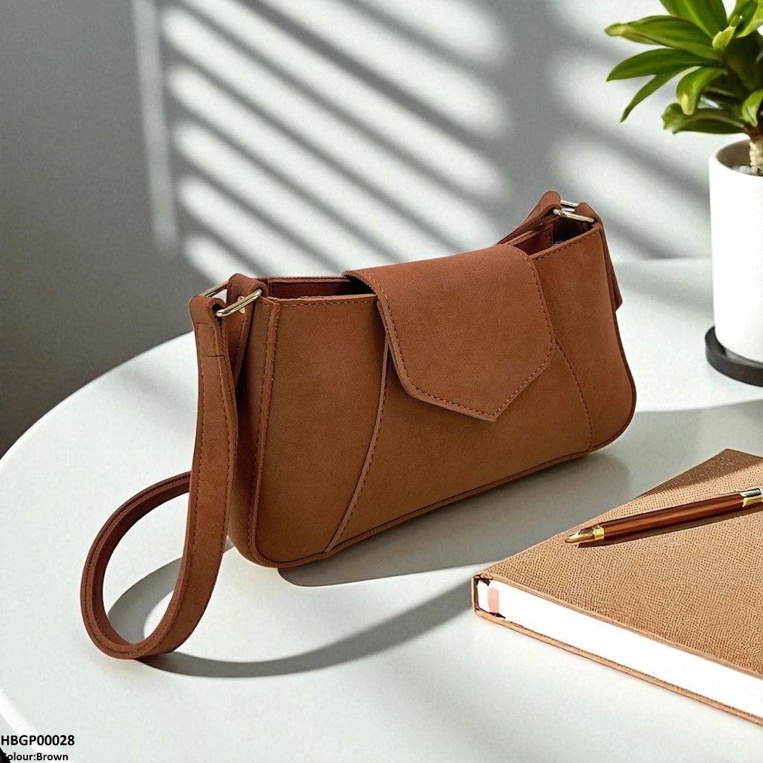 GP00028 Aria Flap Armpit Ladies Handbag