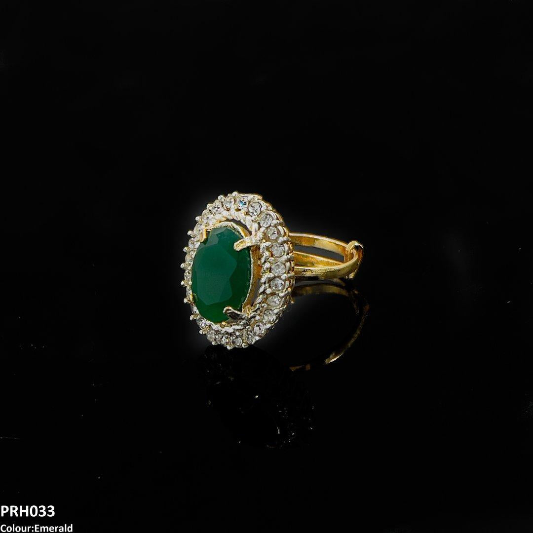 H033 SDQ Oval/Circle Layer Ring Adjustable