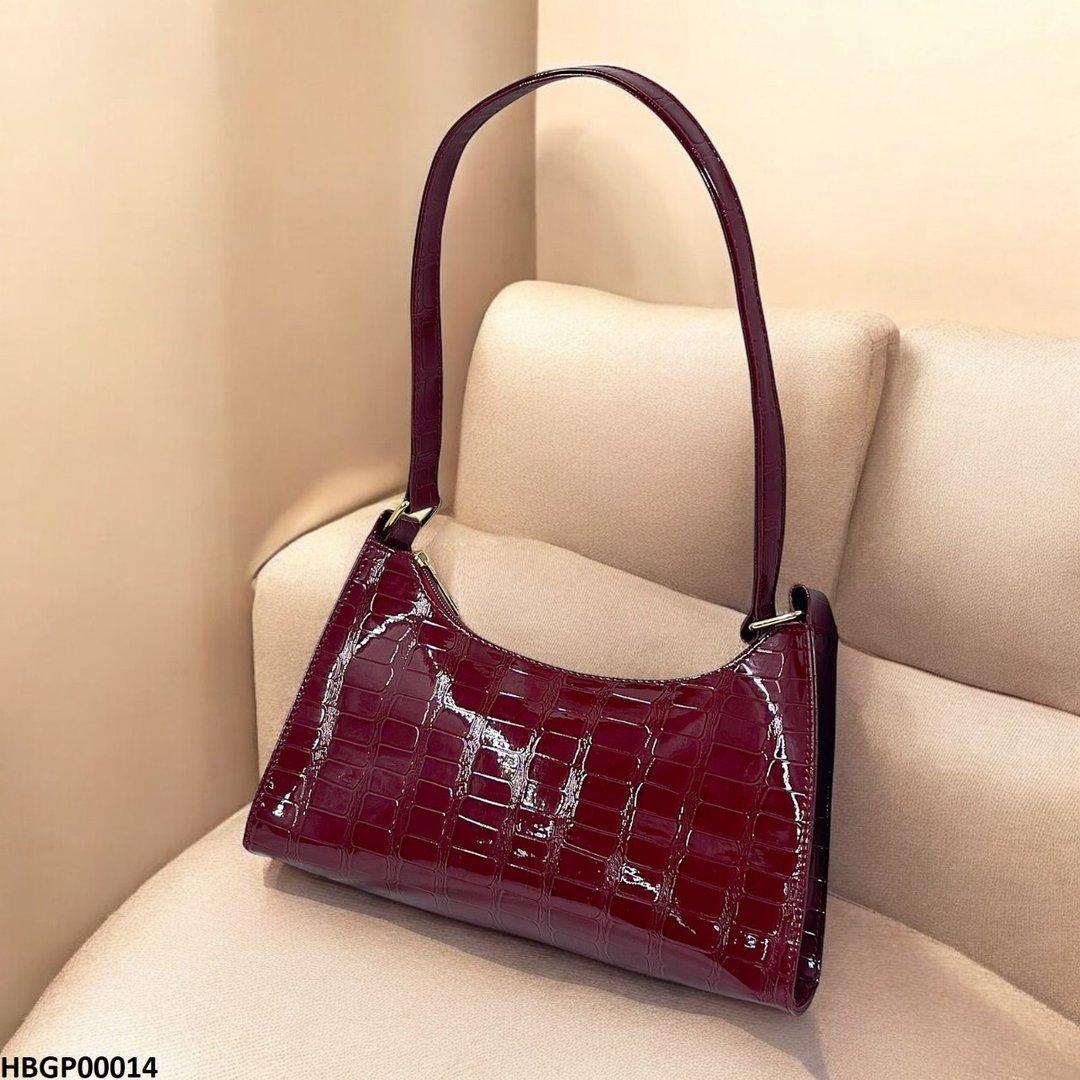GP00014 Crocodile Pattern Armpit Hand Bag - HBGP