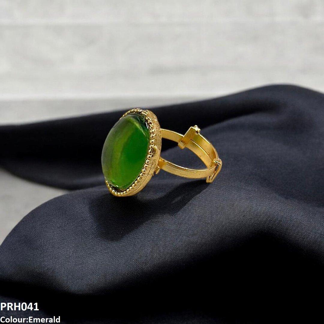 H041 FRN Oval Ring Adjustable